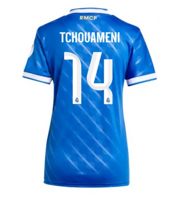 Real Madrid Aurelien Tchouameni #14 Tercera Equipación Mujer 2025-26 Manga Corta
